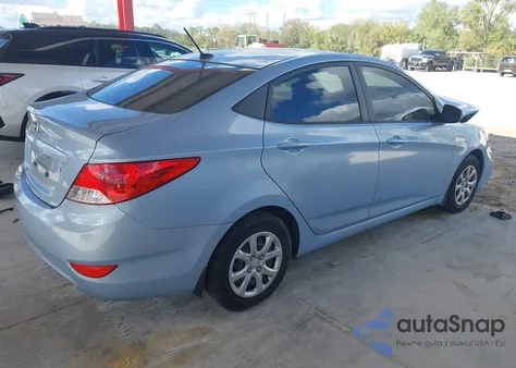 2014 Hyundai Accent Gls/Gs z USA, uszkodzony, nr VIN KMHCT4AEXEU738468